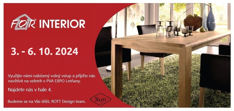 Veletrh FOR INTERIOR Jaro 2024